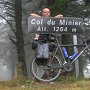 Het grootste deel van de klim naar de Mont Aigoual zit er op; straks enkel nog knetterend onweer, regen met blaasjes en ijskoude wind op de Aigoual...