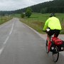 Een lange, natte overgangsetappe van de Jura naar de Vogezen; nog maar eens aankomst in het donker...