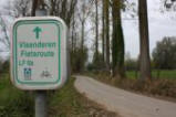 Vlaanderen Fietsroute LF6 in Opbrakel